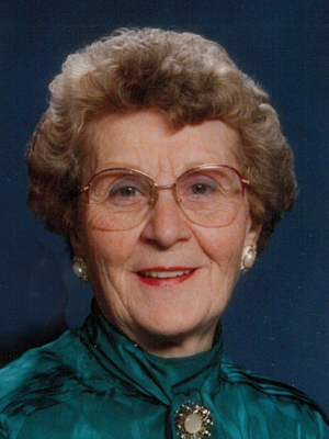 Mme Jeanne Bissonnette Bourbonnais Leduc